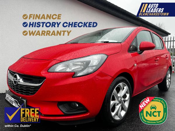 Opel Corsa Hatchback, Petrol, 2014, Red