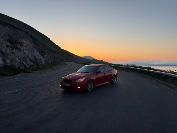 BMW 5-Series Saloon, Diesel, 2008, Red