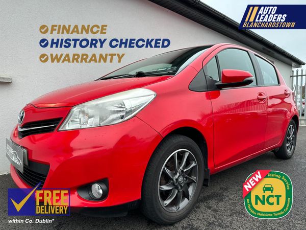 Toyota Yaris Hatchback, Petrol, 2013, Red