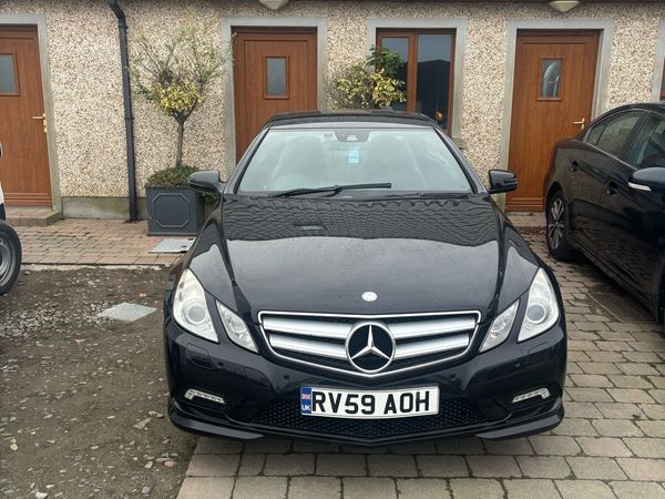 Mercedes-Benz E-Class Coupe, Diesel, 2009, Black