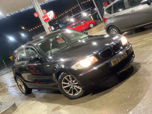 BMW 1-Series Hatchback, Diesel, 2008, Black