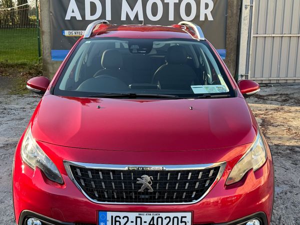 Peugeot 2008 SUV, Petrol, 2016, Red