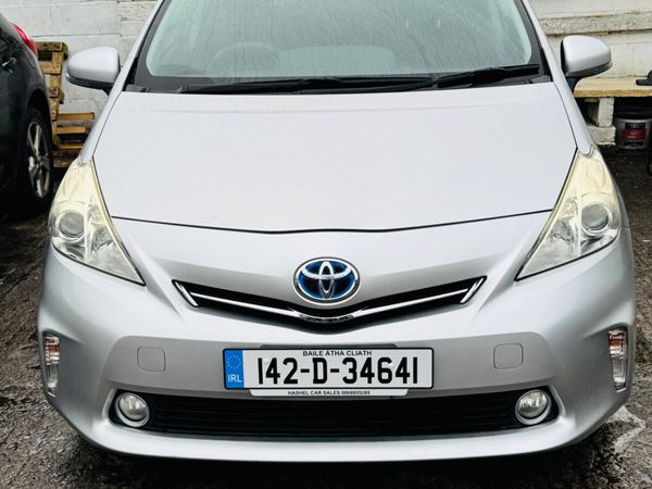 Toyota Prius MPV, Petrol Hybrid, 2014, Silver