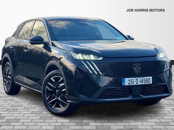Peugeot 3008 SUV, Petrol Hybrid, 2025, Black