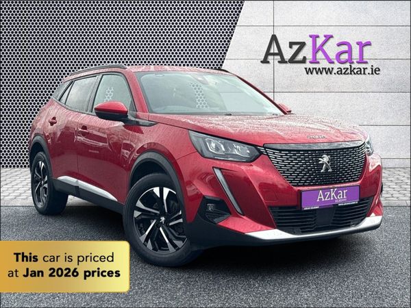 Peugeot 2008 SUV, Petrol, 2021, Red