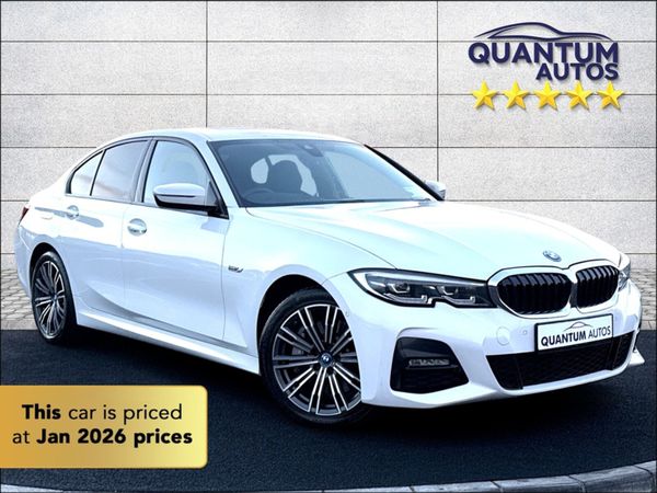 BMW 3-Series Saloon, Petrol Plug-in Hybrid, 2021, White