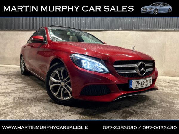 Mercedes-Benz C-Class Saloon, Diesel, 2017, Red