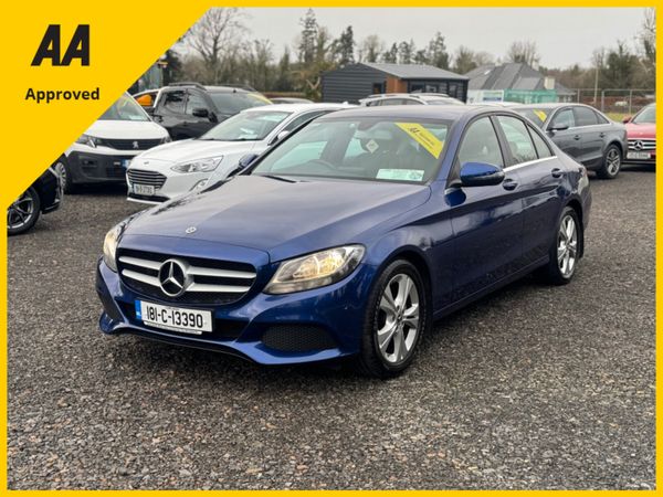 Mercedes-Benz C-Class Saloon, Diesel, 2018, Blue