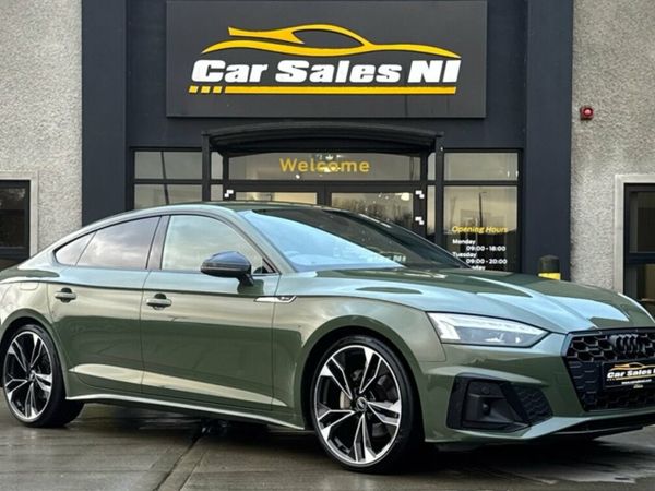 Audi A5 Hatchback, Diesel Hybrid, 2022, Green