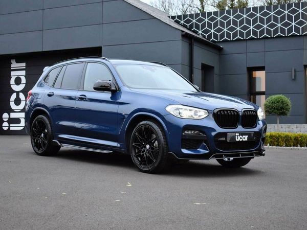 BMW X3 SUV, Diesel Hybrid, 2020, Blue