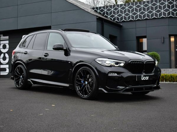 BMW X5 SUV, Diesel Hybrid, 2021, Black