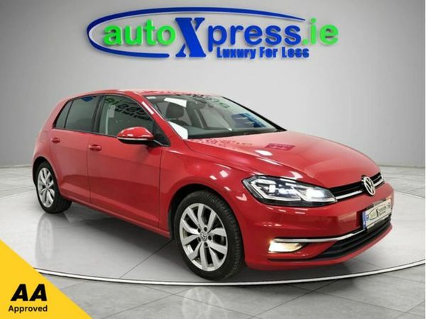 Volkswagen Golf Hatchback, Petrol, 2018, Red