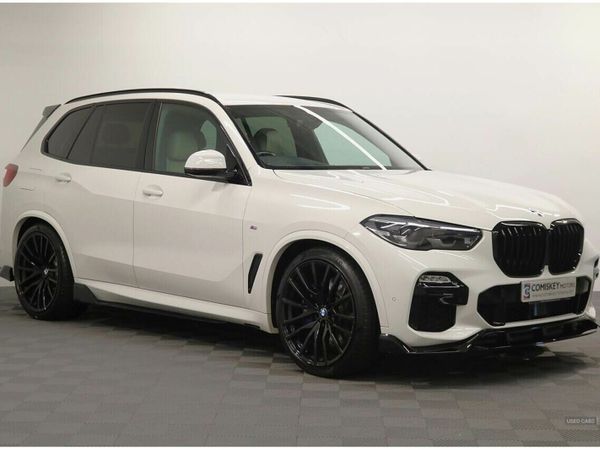 BMW X5 SUV, Petrol Hybrid, 2021, White