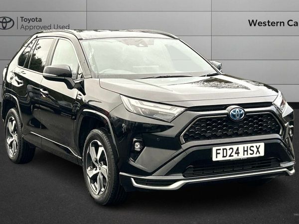 Toyota RAV4 SUV, Petrol Plug-in Hybrid, 2024, Black