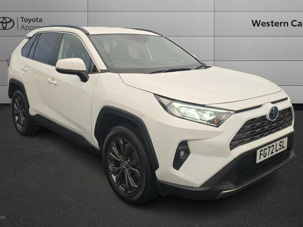 Toyota RAV4 SUV, Petrol Hybrid, 2022, White