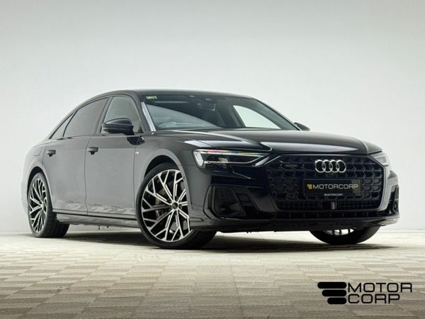 Audi A8 Saloon, Petrol Plug-in Hybrid, 2023, Black