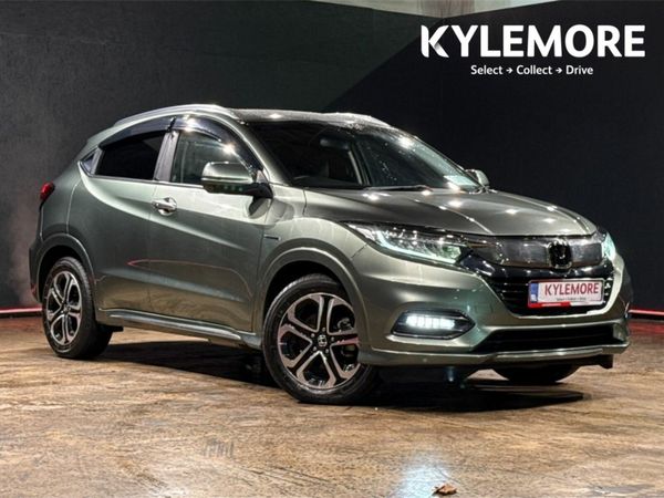 Honda Vezel SUV, Petrol Hybrid, 2020, Green