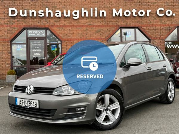 Volkswagen Golf Hatchback, Diesel, 2014, Grey
