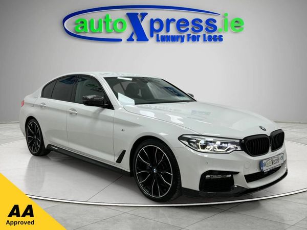 BMW 5-Series Saloon, Diesel, 2018, White