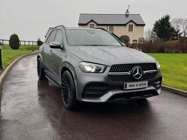Mercedes-Benz GLE SUV, Diesel Plug-in Hybrid, 2022, Grey