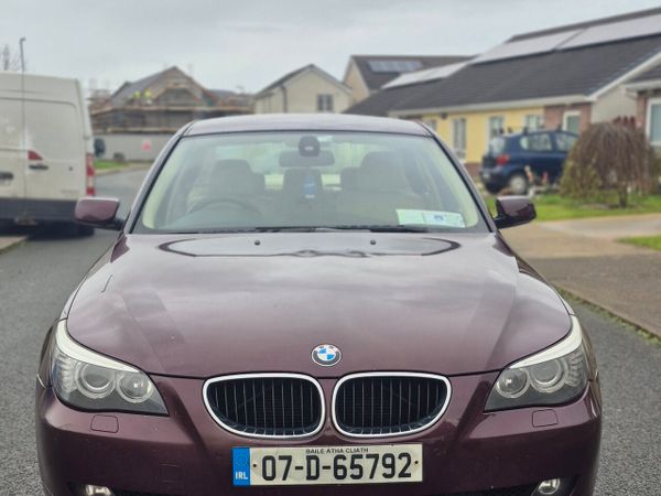 BMW 5-Series Saloon, Diesel, 2007, Red