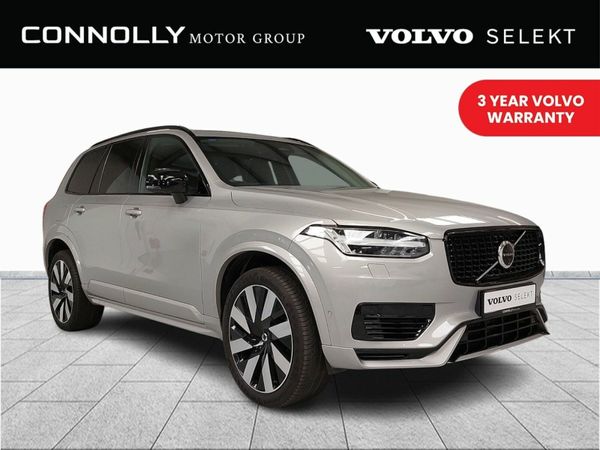 Volvo XC90 SUV, Petrol Plug-in Hybrid, 2024, Silver