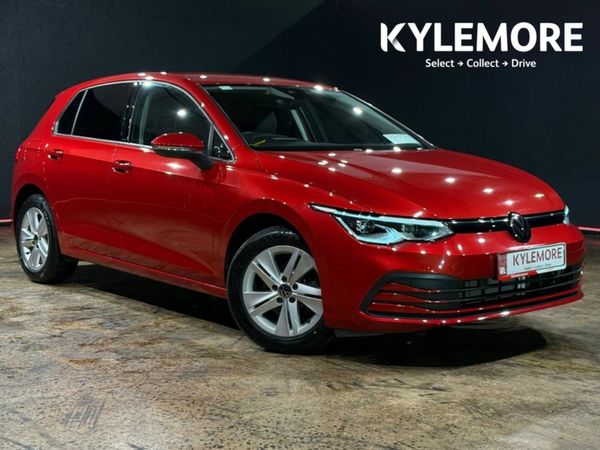 Volkswagen Golf Hatchback, Petrol, 2022, Red