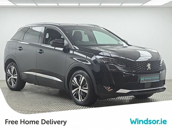 Peugeot 3008 SUV, Petrol Plug-in Hybrid, 2024, Black