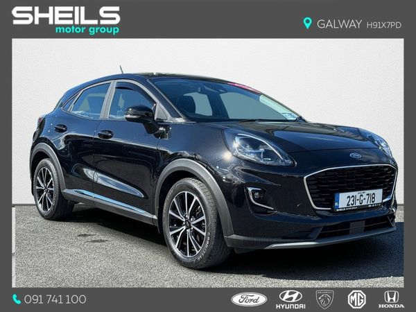 Ford Puma MPV, Petrol Hybrid, 2023, Black