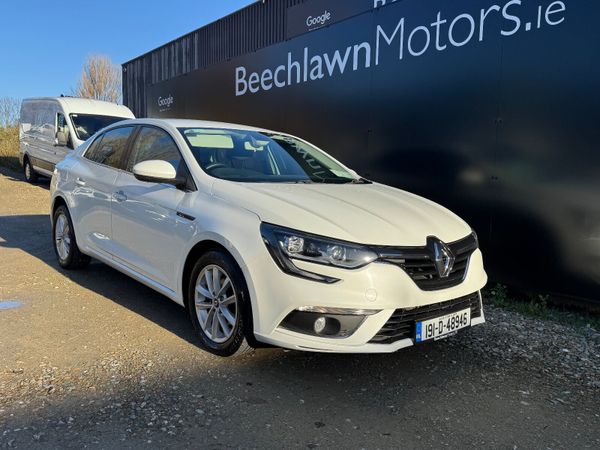 Renault Megane Saloon, Petrol, 2019, White