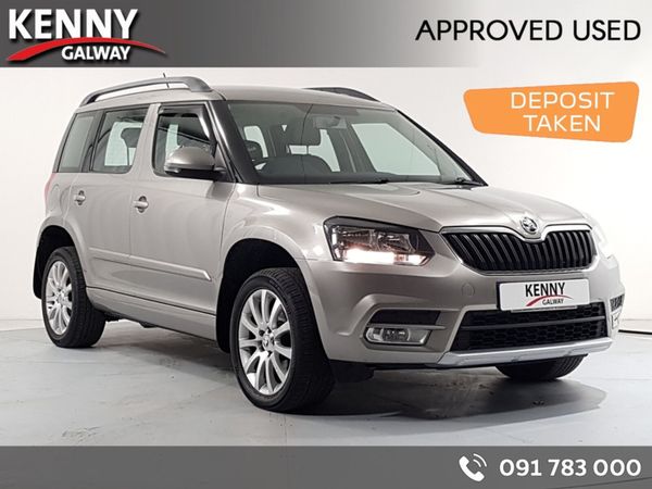 Skoda Yeti Estate, Diesel, 2017, Yellow