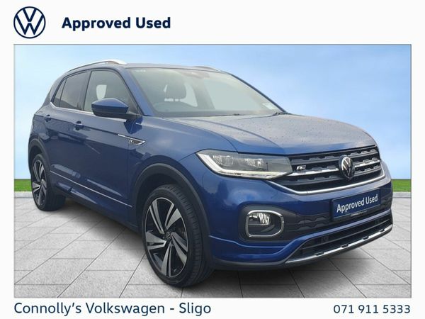 Volkswagen T-Cross SUV, Petrol, 2024, Blue