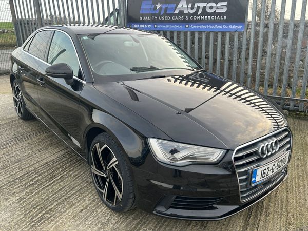 Audi A3 Saloon, Petrol, 2016, Black