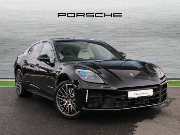 Porsche Panamera Saloon, Petrol Hybrid, 2026, Black