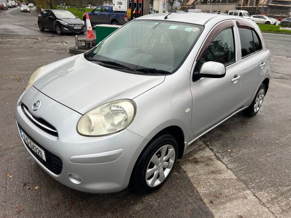 Nissan March Hatchback, Petrol, 2011, Silver