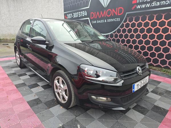 Volkswagen Polo Hatchback, Petrol, 2011, Black