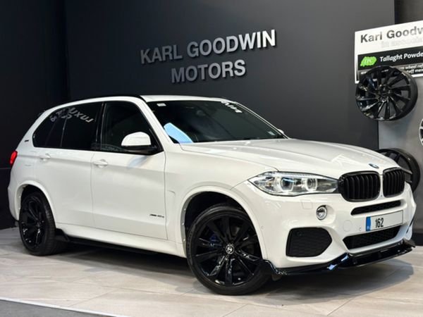 BMW X5 SUV, Petrol Plug-in Hybrid, 2016, White
