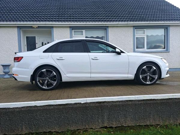 Audi A4 Saloon, Diesel, 2019, White