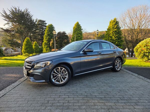 Mercedes-Benz C-Class Saloon, Petrol Plug-in Hybrid, 2015, Grey