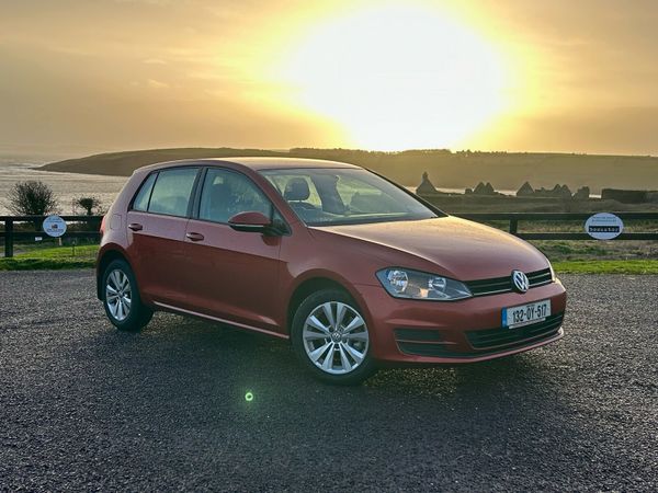 Volkswagen Golf Hatchback, Diesel, 2013, Red