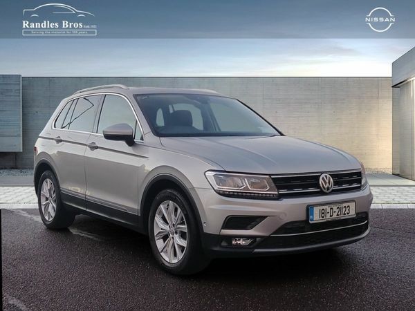 Volkswagen Tiguan SUV, Diesel, 2018, Grey
