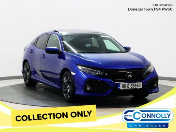 Honda Civic Hatchback, Diesel, 2018, Blue