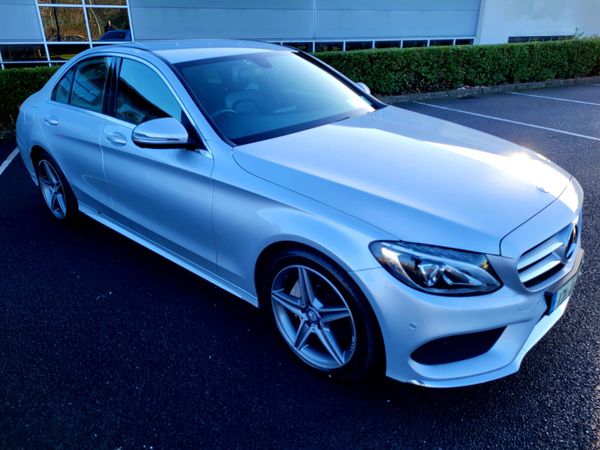 Mercedes-Benz C-Class Saloon, Diesel, 2017, Silver
