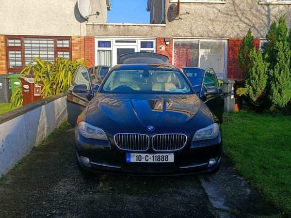 BMW 5-Series Saloon, Diesel, 2010, Black