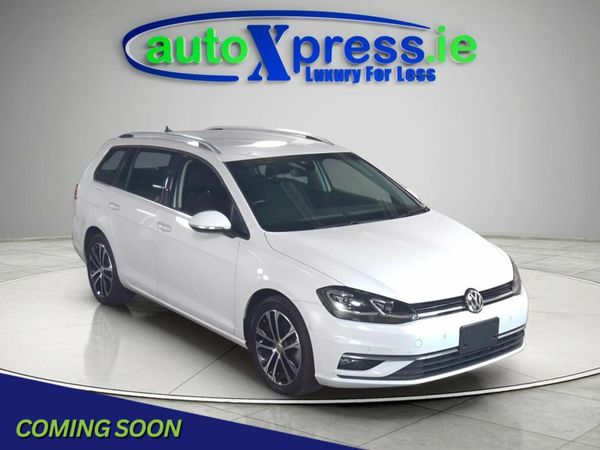 Volkswagen Golf Estate, Diesel, 2019, White