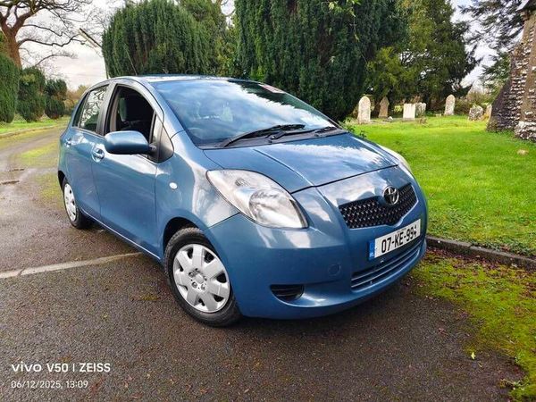 Toyota Yaris Hatchback, Petrol, 2007, Blue