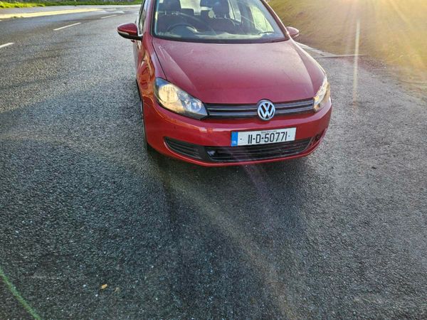 Volkswagen Golf Hatchback, Diesel, 2011, Red