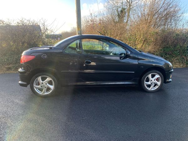 Peugeot 206 Convertible, Petrol, 2004, Black
