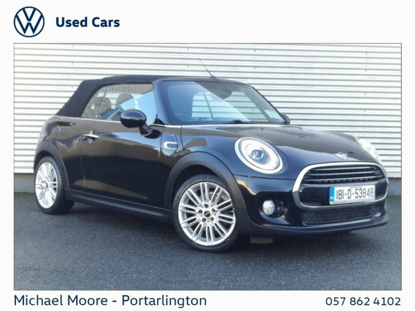 Mini Cooper Convertible, Petrol, 2018, Black