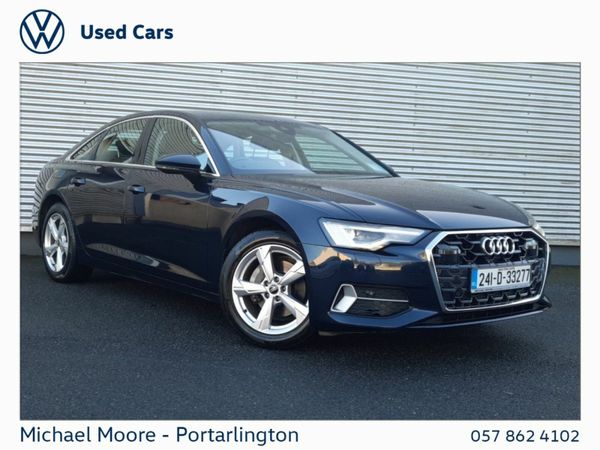 Audi A6 Saloon, Diesel, 2024, Blue